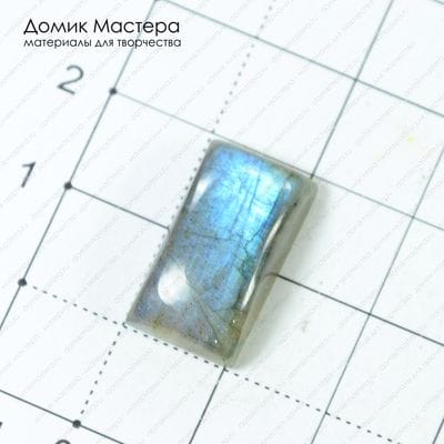 K-K-000401 - спектролит, кабошон, 19х11х5мм