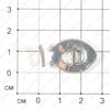 F-Pod-s-000030 - подвеска - рыбка - 29х17мм