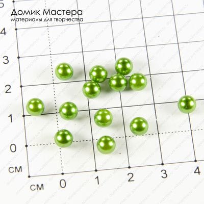 Dek-Akr-000034 - шарик акриловый, без отверстия, 6мм