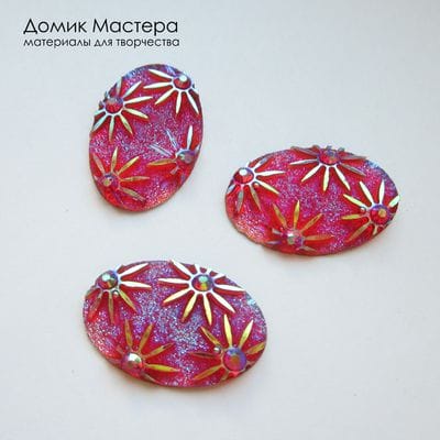 Dek-Akr-000050 - декоративный элемент, акрил, 29х20мм