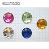 Dek-Akr-000055 - декоративный элемент, акрил, цвет медово-желтый, 12мм