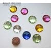 Dek-Akr-000055 - декоративный элемент, акрил, цвет медово-желтый, 12мм