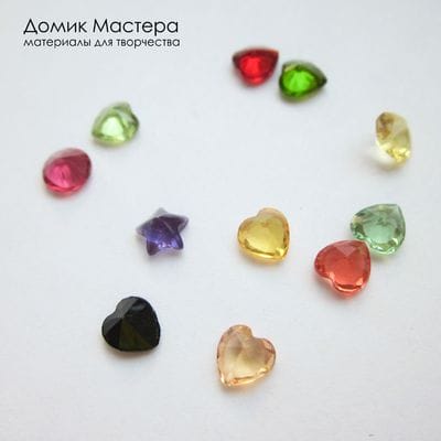 Dek-Akr-000066 - набор акриловых кристаллов, d=5мм
