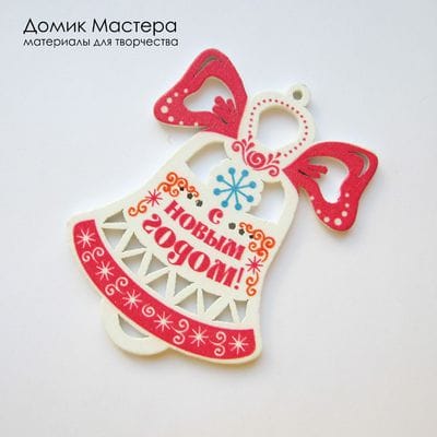Dek-D-000006 - декоративная подвеска из фанеры, 69х50х3мм