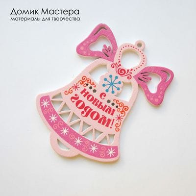 Dek-D-000007 - декоративная подвеска из фанеры, 69х50х3мм