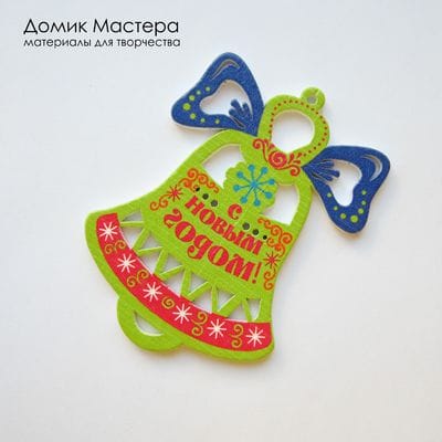 Dek-D-000009 - декоративная подвеска из фанеры, 69х50х3мм