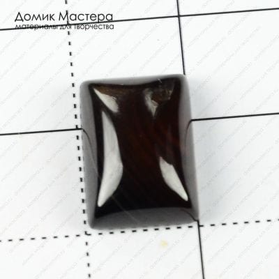 K-K-001407 - агат тонированный, кабошон, 14х10х4.5мм