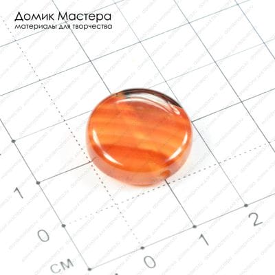 K-Bus-000435 - бусина, агат, тонирован, 18х6мм