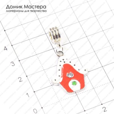 F-Pod-s-000278 - подвеска с бейлом, пряничный домик
