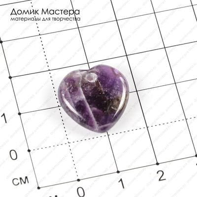 K-Kul-000522 - аметист, подвеска, 17х17мм