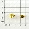 F-Be-000006 Бейл - бусина - под золото - 10х8мм
