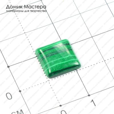 K-K-000302 - кабошон, ювелирный пластик, 12х3мм