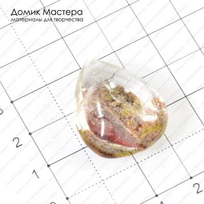 K-Kul-000279 - кварц с включениями, "фантомный", 29х23х13мм