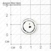 K-K-000417 - кабошон, ювелирный пластик, 16х5мм