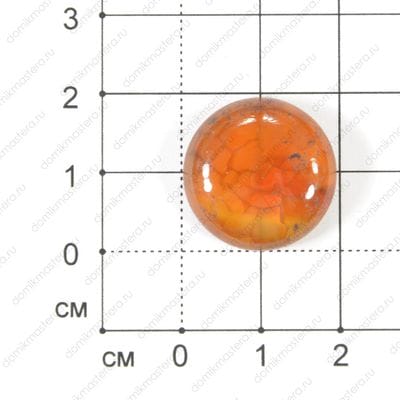 K-K-000096 - агат - кабошон - тонирован - 19х5мм