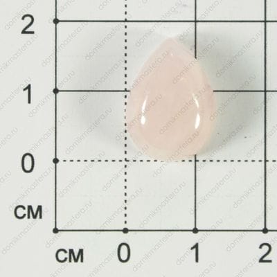 K-K-000122 - Кварц розовый - кабошон - 18х13х5мм