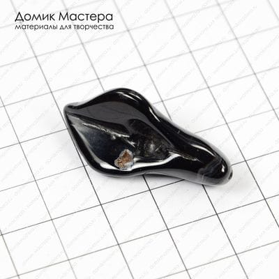 K-Bus-000505 - агат, бусина резная, 36х17мм