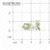 Bu-Met-000149 - бусина металлическая, с гнездами под стразы 2мм, 12х5мм
