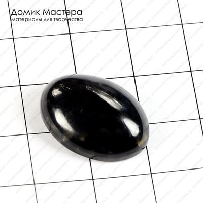 K-K-001206 - агат тонированный, кабошон, 20х14х4мм