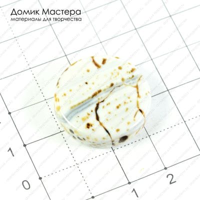 K-Bus-000508 - агат, бусина, тонирован, 24х6мм