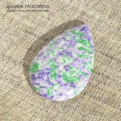 K-Kul-000147 - подвеска, ювелирный пластик, 50х33мм
