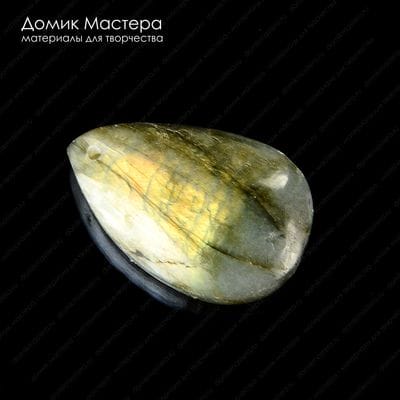 K-Kul-000560 - спектролит, подвеска, 28х19х6мм