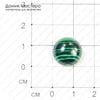 K-K-000331 - кабошон, ювелирный пластик, 14х14мм