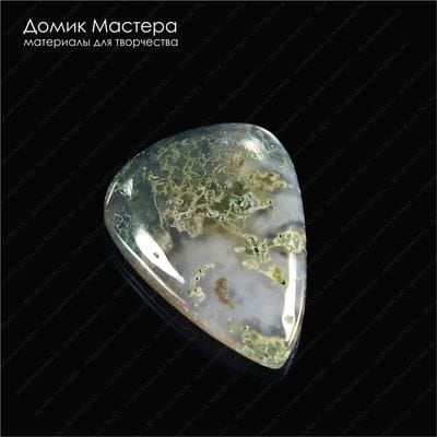 K-K-001267 - агат индийский, кабошон, 23х17х5мм