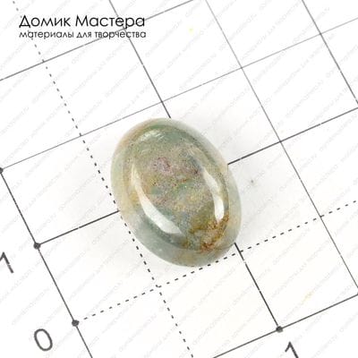 K-K-000787 - агат индийский, кабошон, 18х13х5мм
