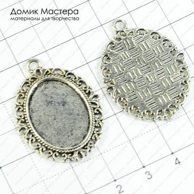 F-Pod-s-000286 - подвеска, рамка 24х18мм, размер 39х29мм