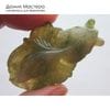 K-Kul-001162 - агат индийский, резная подвеска, рыбка, натуральный камень, месторождение - Индия, 50х29х11мм