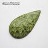 K-K-002362 - змеевик, кабошон, натуральный камень, месторождение - Россия, 66х35х6мм