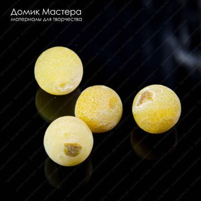 K-Bus-000983 - комплект бусин, агат, тонирован, натуральный камень, 12мм