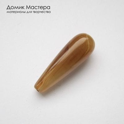K-Bus-001063 - агат, бусина, натуральный камень, 29х10мм