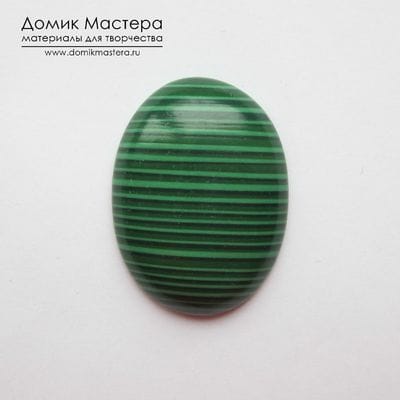 K-K-000266 - кабошон, ювелирный пластик, 40х29х6мм