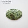 K-K-000865 - яшма, кабошон, 35х24х4мм