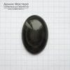 K-K-001191 - шелковый обсидиан, кабошон, Мексика, 36х25х7мм