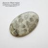 K-K-001586 - коралл черный, кабошон, натуральный камень, 40х26х5мм