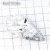 K-K-001587 - агат (опал) моховой, кабошон, Турия, натуральный камень, 55х28х5мм