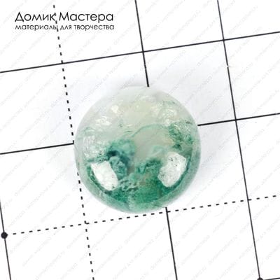 K-K-001596  - агат индийский, кабошон, натуральный камень, 16х7мм
