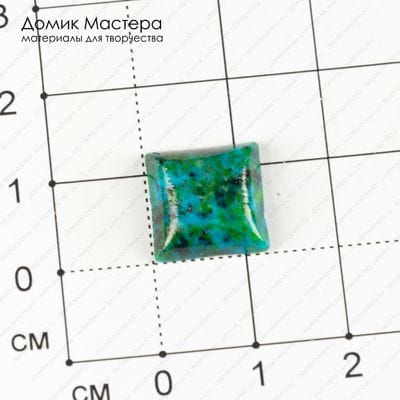 K-K-001691 - ювелирный пластик, кабошон, 12х4мм