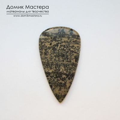 K-K-001807 - опал моховой, кабошон, натуральный камень, Турция, 57х31х5мм