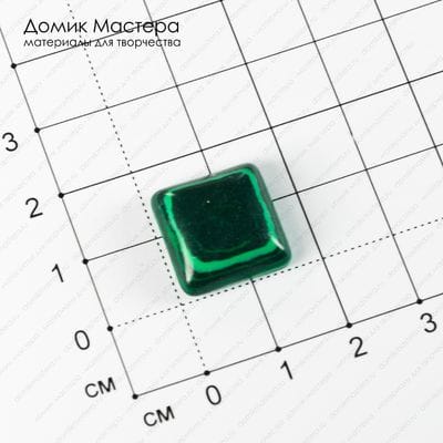 K-K-001831 - кабошон, ювелирный пластик, 15х15х5мм