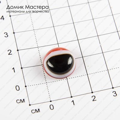 K-K-001856 - агат, кабошон, натуральный камень, 16х6мм