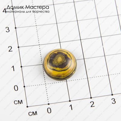 K-K-001857 - кабошон, ювелирный пластик, кабошон, 16х5мм