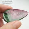 K-K-001863 - цоизит с корундом (поделочное качество), кабошон, натуральный камень, 52х31х4мм