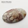 K-K-002042 - агат, кружевной, кабошон, натуральный камень, Мексика, 51х29х5мм