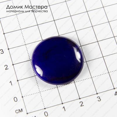 K-K-002114 - агат, кабошон, тонирован, натуральный камень, 29х5мм