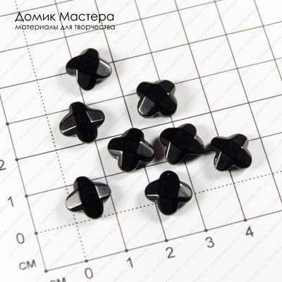 K-K-002119 - агат, кабошон, граненый, натуральный камень, 10х10х4мм