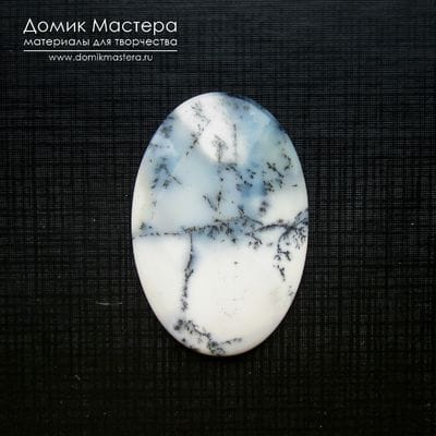 K-K-002162 - опал моховой, кабошон, натуральный камень, Турция, 32х21х3мм